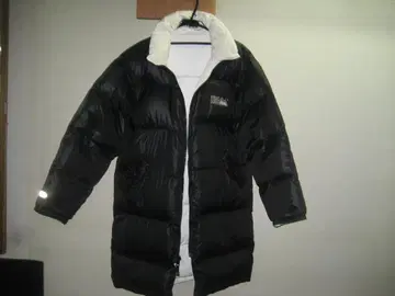 FIRST DOWN 다운 자켓 블랙/화이트