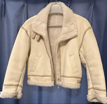 MERCURYDUO 페이크 무스탕 점퍼