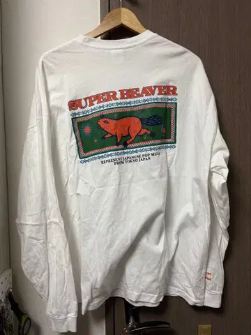 SUPER BEAVER 월 아트론T L 사이즈