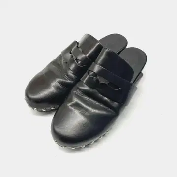 GRISE 가죽 뮬 A2889