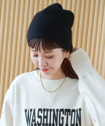 [ 완판템 ] ZOZO 한정판 비니 블랙