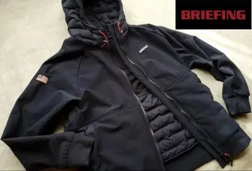BRIEFING 블랙 하이브리드 다운 XL