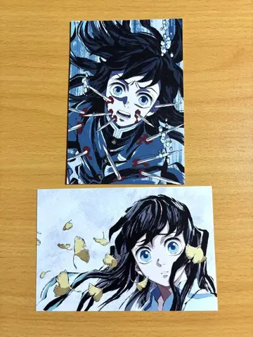 귀멸의 칼날 전 집중전 막간화 엽서 토키토 무이치로