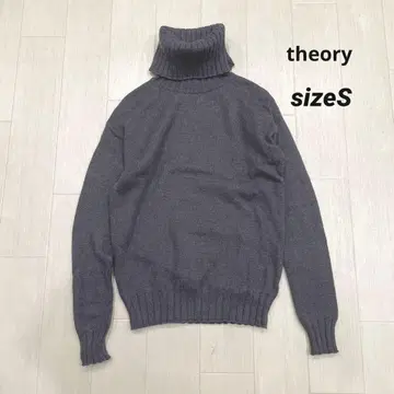 theory 띠어리 울 100% 터틀넥 스웨터 니트 S