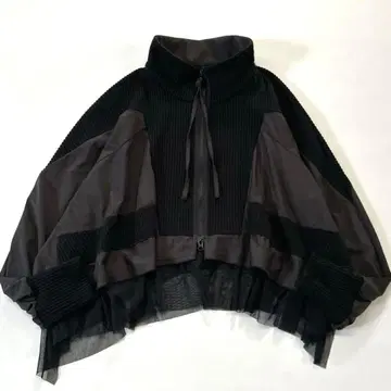 에이코 콘도 이소재 도킹 자켓 튤 블랙 40 2022