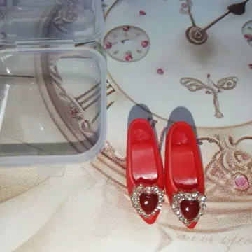 초대 리카짱 커스텀 펌프스 레드