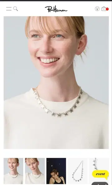 론 헤르만 완판 목걸이