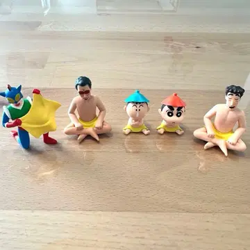 [ 컴플리트 ] 짱구는 못말려(크레용 신짱) 사우나 캡슐 토이 가챠