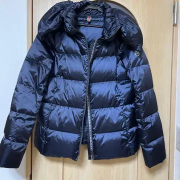 Samas 후드 부착 다운 자켓 L 사이즈 네이비