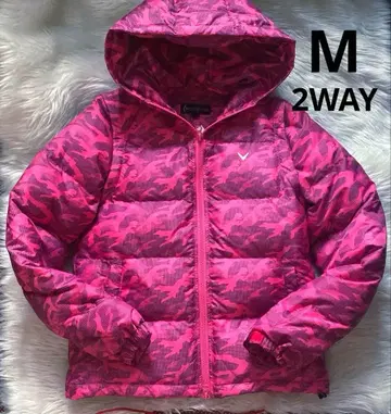Callaway CHEV18 2웨이 핑크 카모플라쥬 다운 자켓
