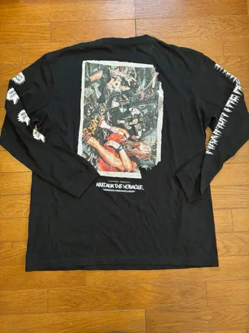 맥시멈 더 호르몬 XXL 사이즈 롱 슬리브 티셔츠