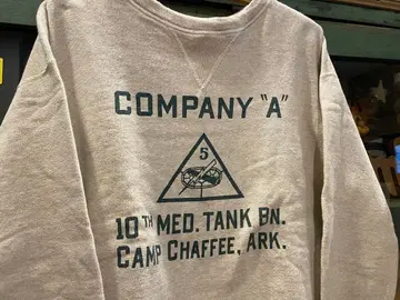 웨어하우스 Lot.401 COMPANY A 맨투맨