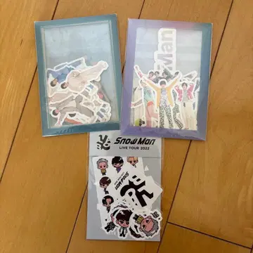 Snow Man 스티커 세트