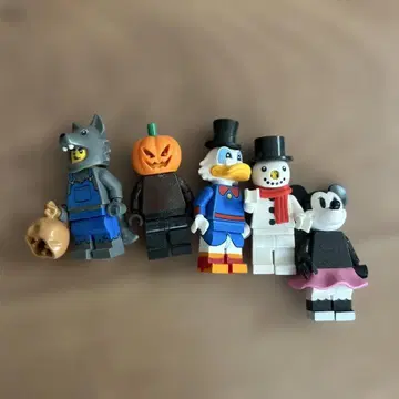 LEGO 캐릭터 피규어 5개 세트