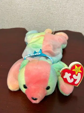 T y 비니 베이비즈 1998 Sammy 봉제 인형 곰