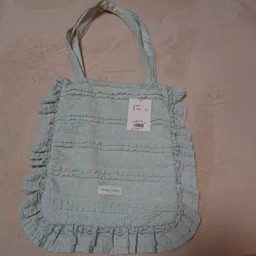 SNIDEL HOME 프릴 토트백 민트 그린