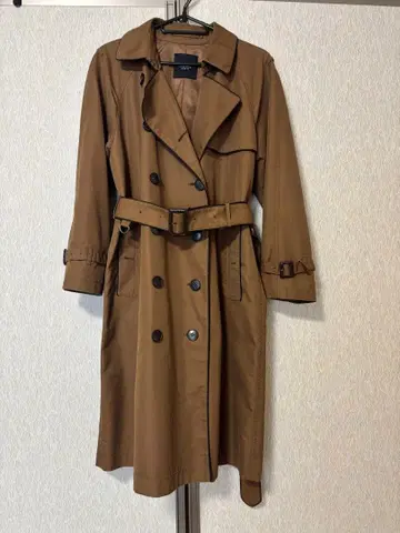 노크 바이 더 라인 트렌치코트 파이핑