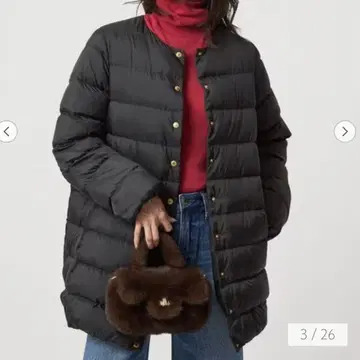 새상품 Traditional Weatherwear 별주 롱 다운 코트