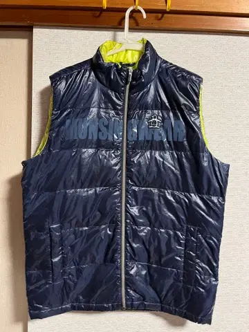 먼싱웨어 munsingwear 다운 베스트 풀 집업 LL 사이즈