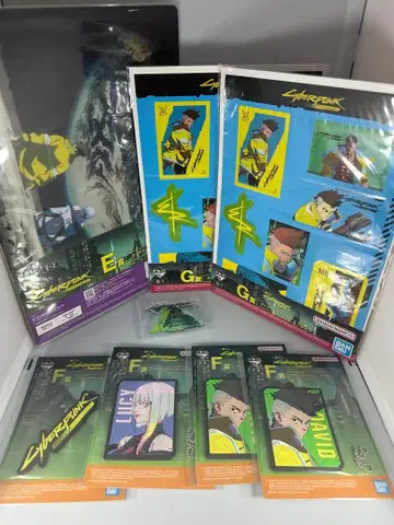 제일복권 CYBERPUNK: EDGERUNNERS 묶음 판매 8점