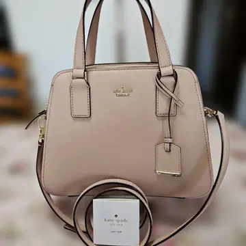 [새상품급] Kate spade 케이트 스페이드 2WAY 백 핑크 베이지