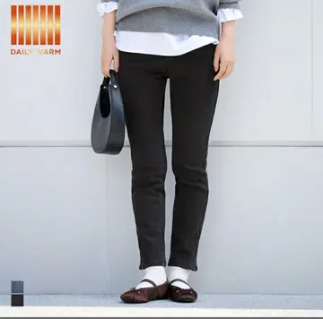 [DAILY WARM] 속기모 데님 스키니 팬츠 여성용 L coca