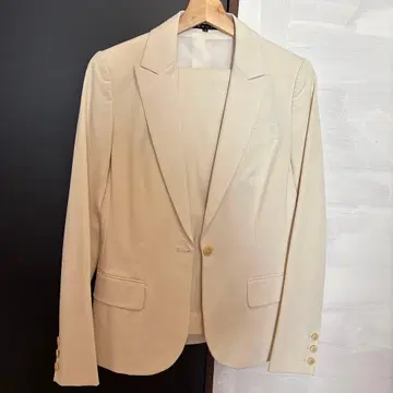 theory 베이지 싱글 버튼 자켓 사이즈 4