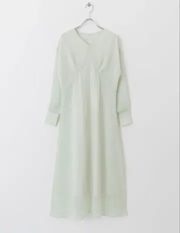 경사용 원피스 포멀 드레스 민트 그린