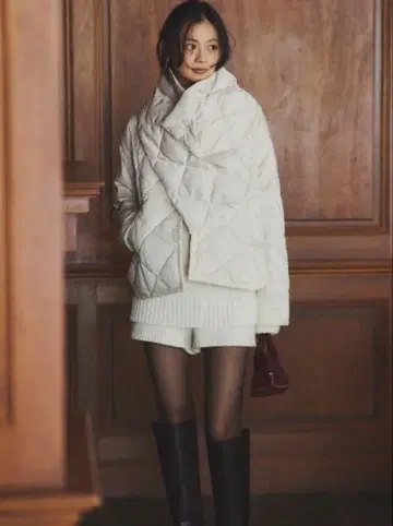 [ TAION x anuans ] 스톨 세트 미들 다운