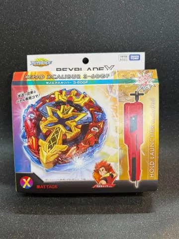 새상품 BEYBLADE X BX-00 스타터 제노엑스칼리버 3-60GF