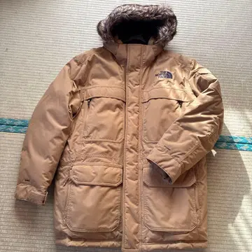 THE NORTH FACE 카키색 다운 자켓