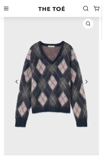 The toe Sendlinger Argyle Knit