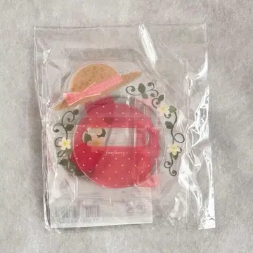 후쿠야 캐릭터 복권 컨트리 베리 C상 아크릴 캔뱃지 스탠드 밀짚모자