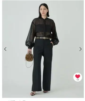 Chaos 올리 트라우저 24AW 정가 52,800엔