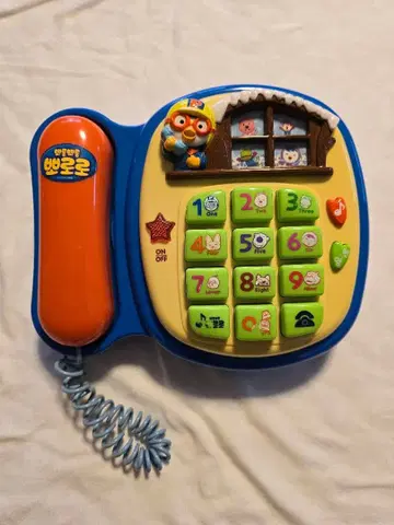 뽀로로 노래하고 말하는 전화기 완구