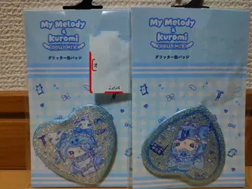 쿠로미 도리 믹스 글리터 캔뱃지 산리오 아베일
