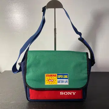 [ 레어 새상품급 ] SONY 숄더백 카메라백 레트로