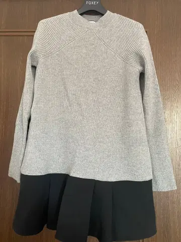 [ 폭시 ] 원피스 그레이 블랙