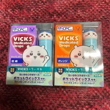 케이스만 치이카와 콜라보 케이스 VICKS 비 하치와레 2종