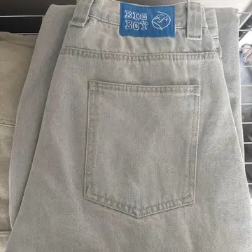 구형 모델 BIG BOY 데님 M 사이즈 라이트 블루