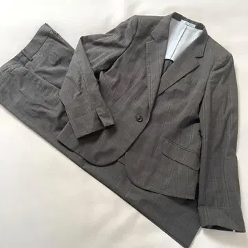 [ 새상품급 ] LES MUES Femme 레미유 수트 셋업 체크 XL