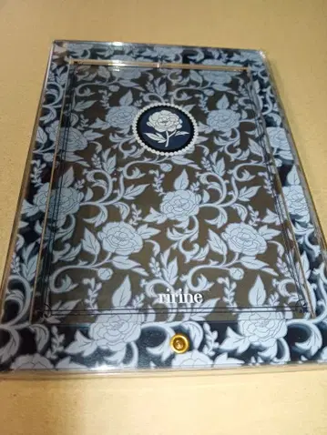 FUKUYA 동백 당초 아크릴 프레임 라이트 블루 라스트 3장