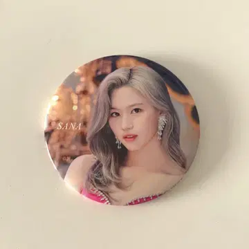 TWICE 사나 doughnut 캔뱃지