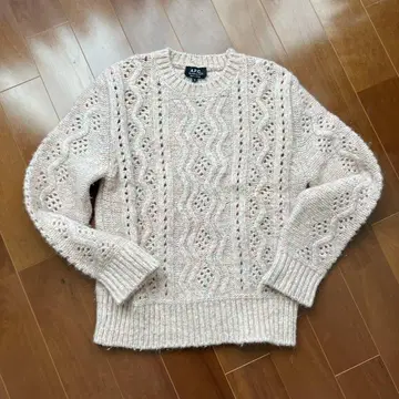 A.P.C. 케이블 니트 스웨터 S