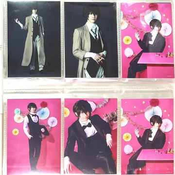 문스테 공생 다자이 오사무 타부치 루이 브로마이드 6장 세트