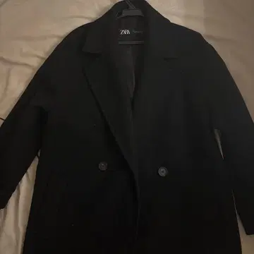 ZARA 롱 코트 블랙 L