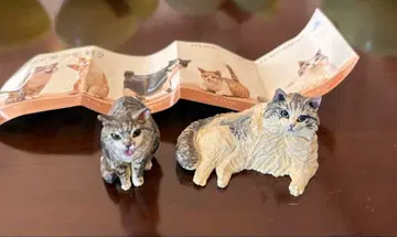 하시모토 미오 고양이 조각 2 마망 모이군 가챠 세트