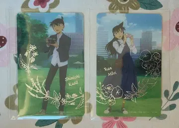 명탐정 코난 쿠도 신이치 모리 란 카드