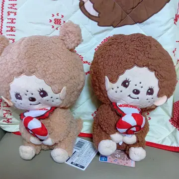 몬치치 봉제 인형 2개 세트