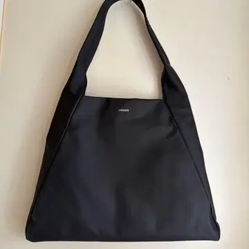 LACOSTE 블랙 토트백